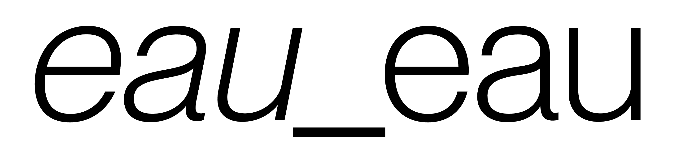 EAU EAU logo
