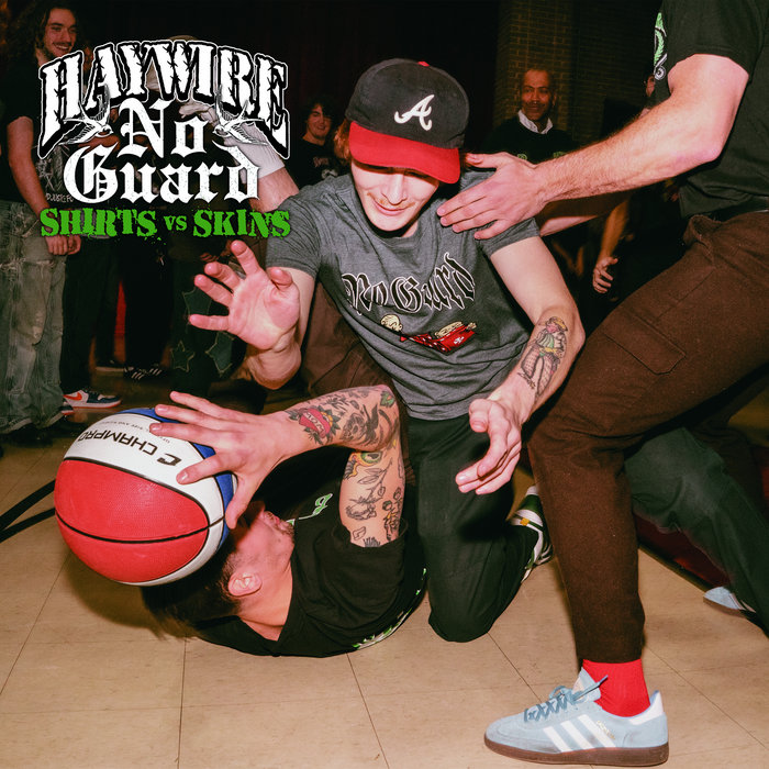 -093- HAYWIRE / NO GUARD "Shirts Vs. Skins" One-Sided Split 12"