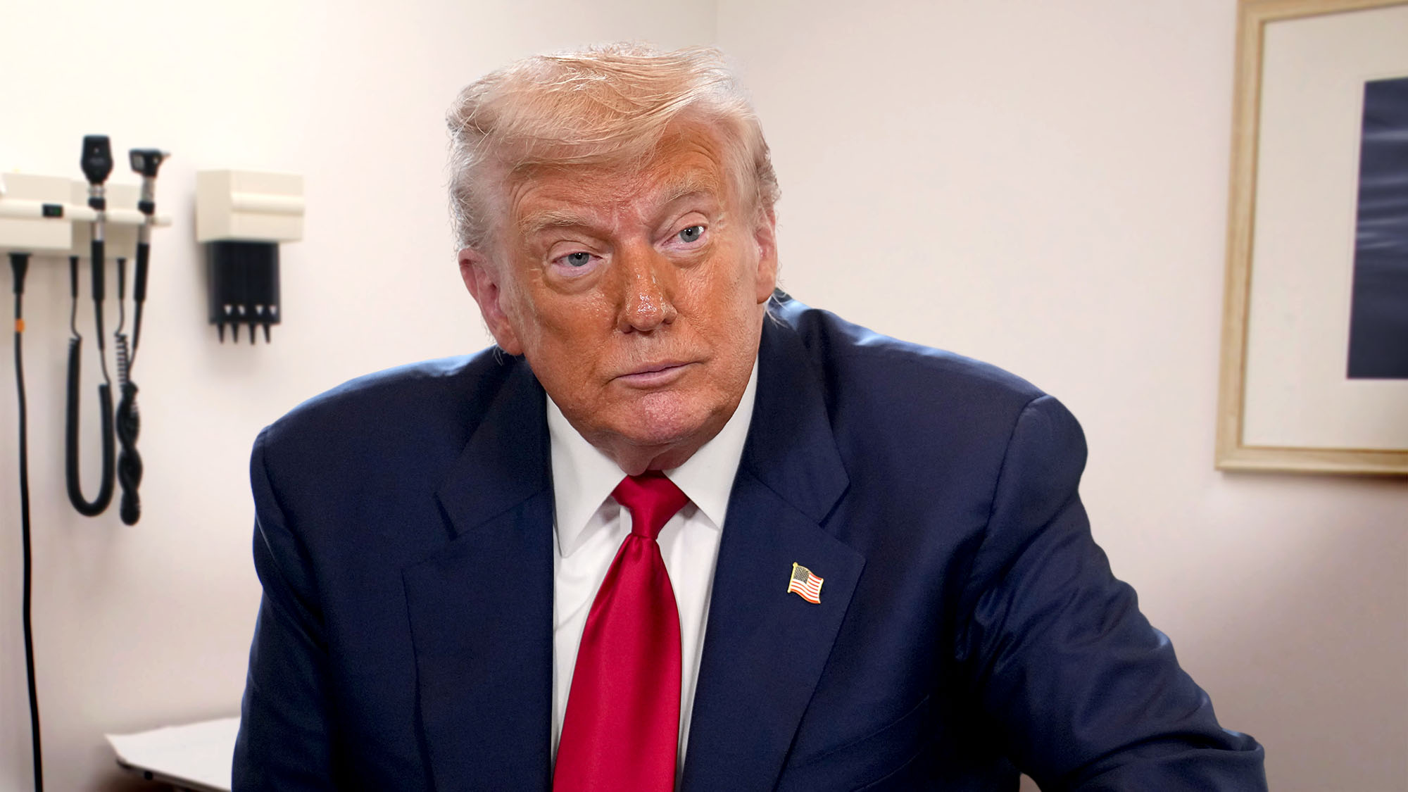 Trump Examined By Doctor After Acknowledging Existence Of Suffering