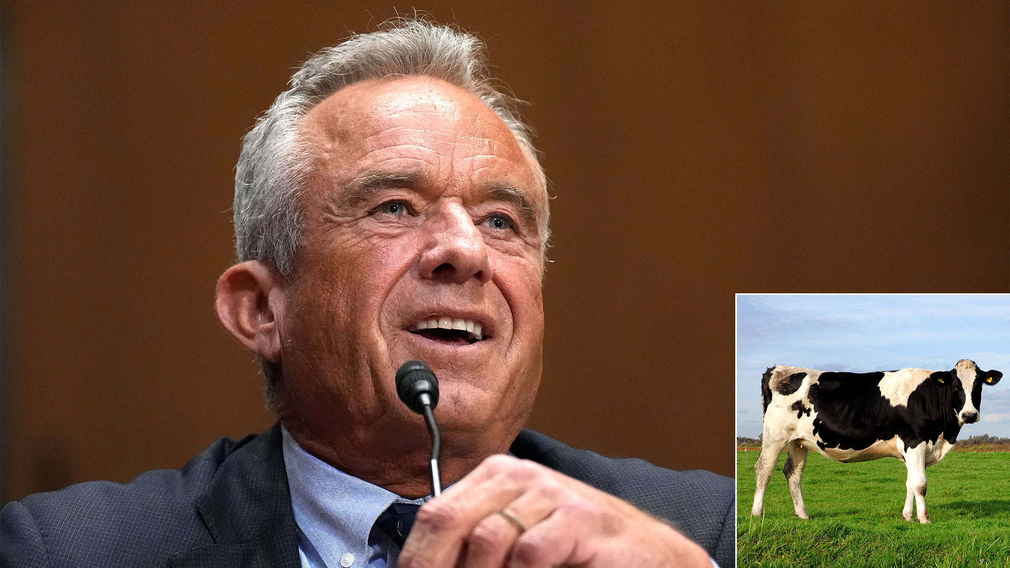 RFK Jr. Recommends Drinking Anything That Comes Out Of Cow