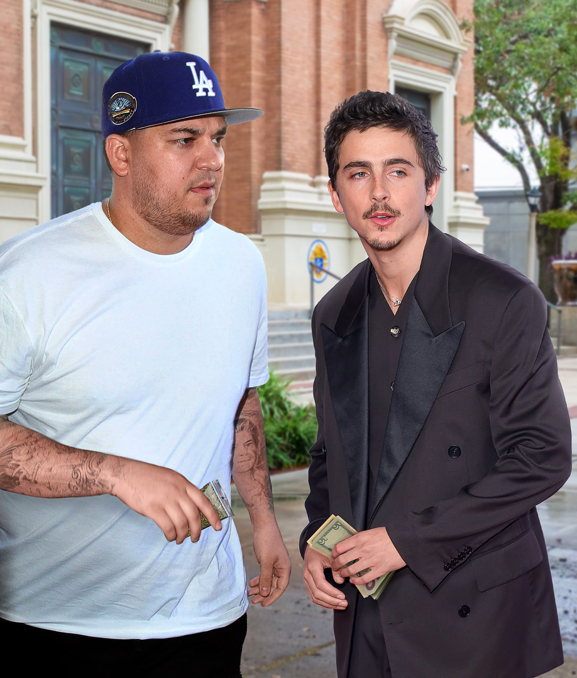 Rob Kardashian Sells Timothée Chalamet Bag Of Oregano