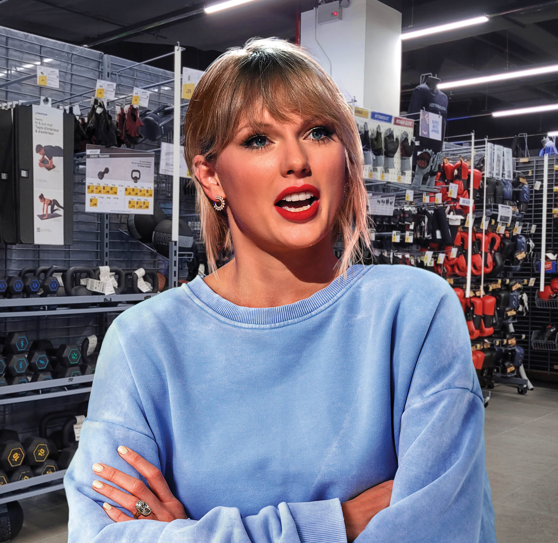 Taylor Swift Urges Travis Kelce To Whittle Down Trampolines On Registry To One