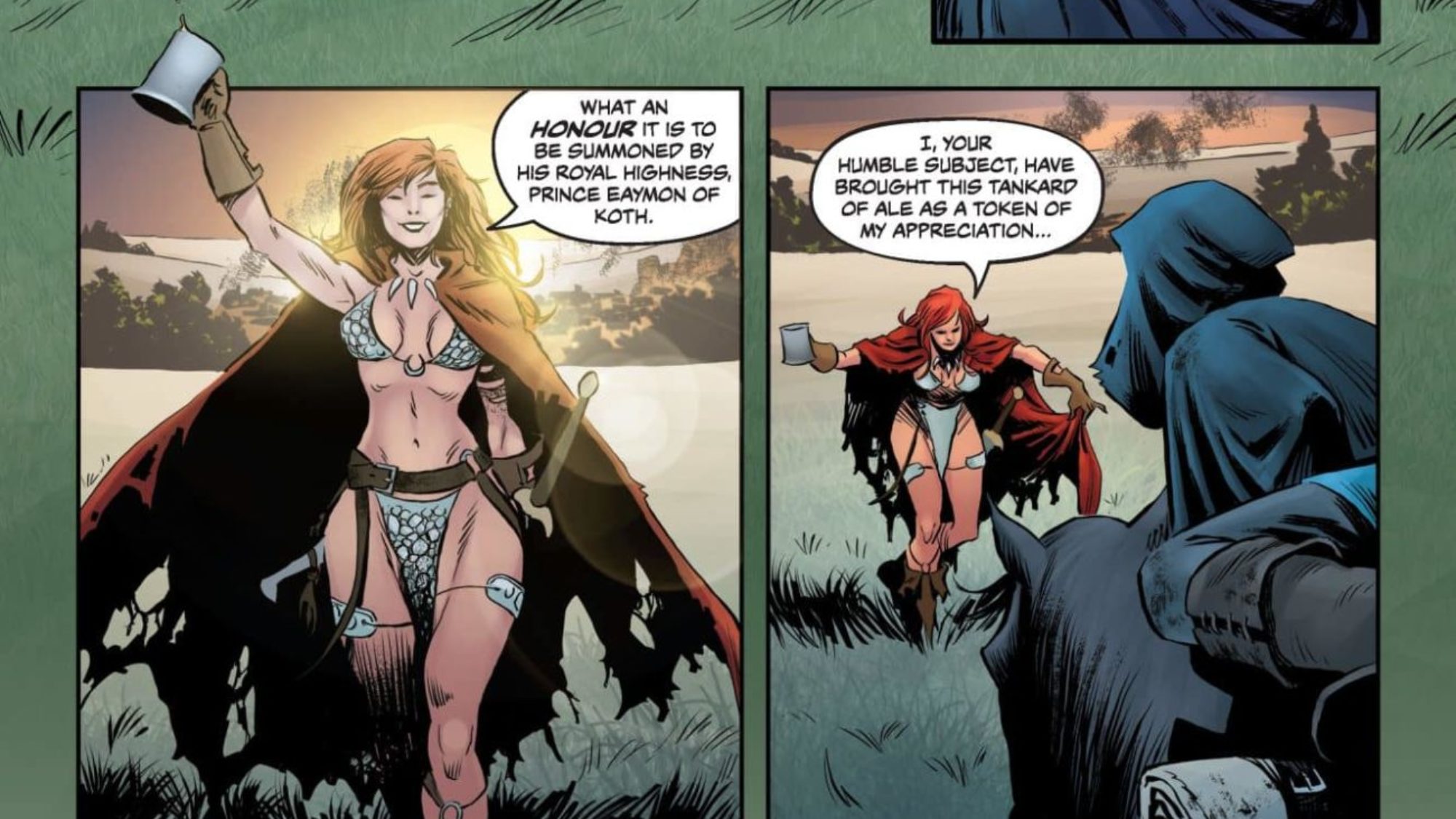 Red Sonja: She-Devil with a Sword #1 Preview: Bloodlines, Bad Ideas
