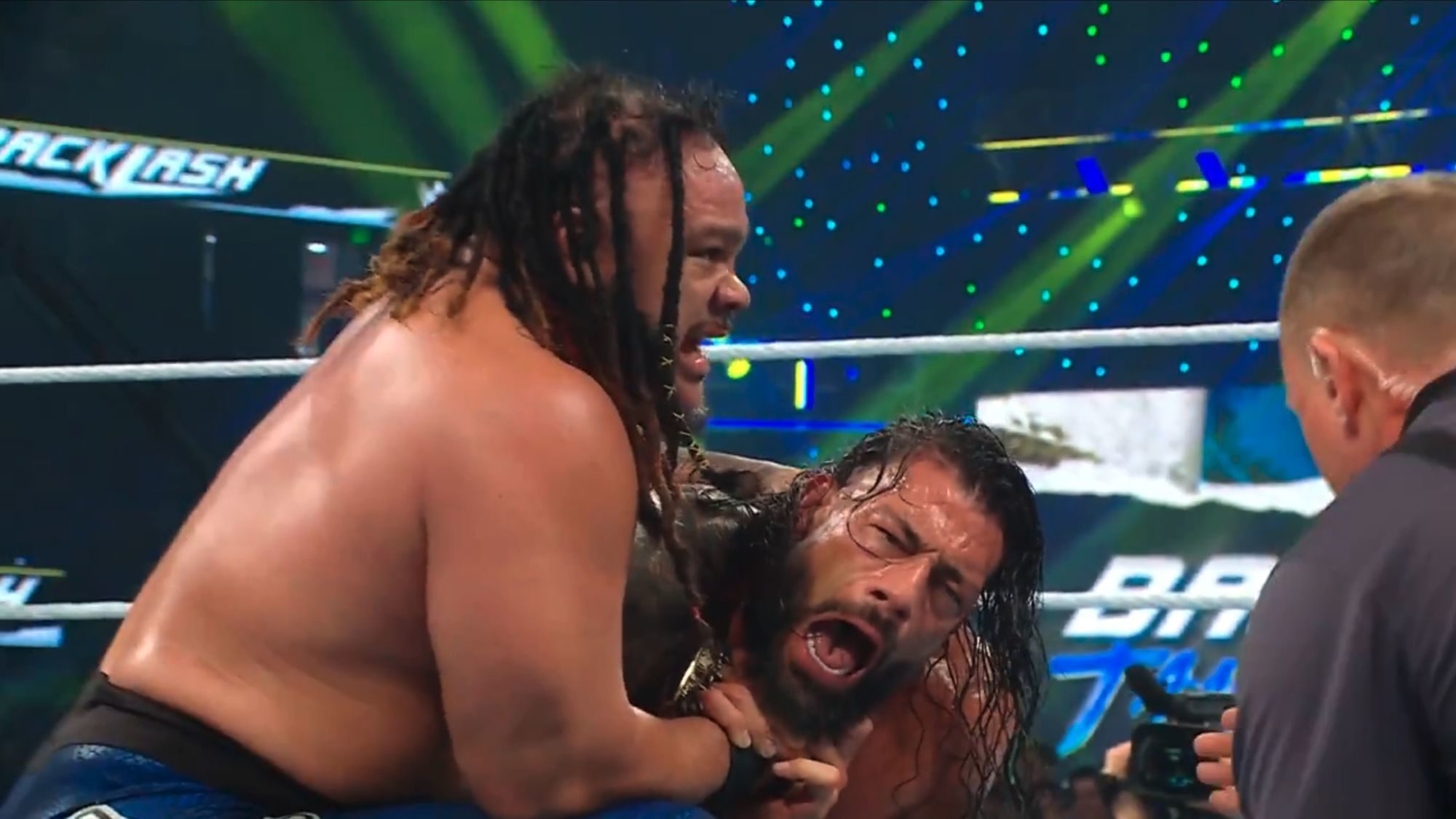 Roman Reigns Retains But Gets Demolished like AEW at WWE Backlash
