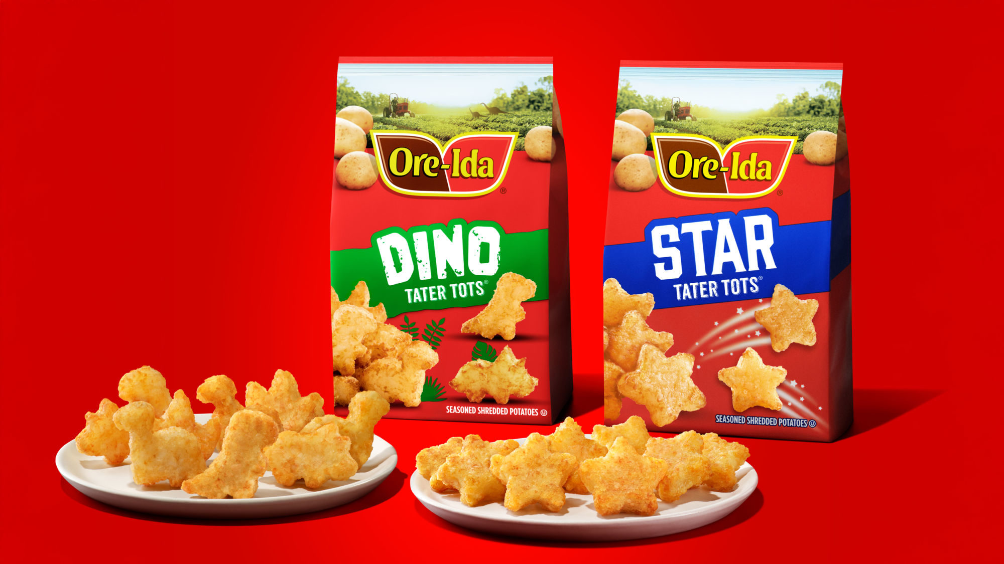 Ore-Ida Introduces Stars and Dinosaur-Shaped Tater Tots