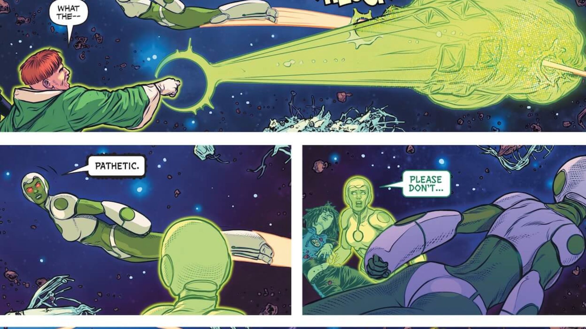 Green Lantern Corps #16 Preview: Jessica Cruz Plays Space Referee