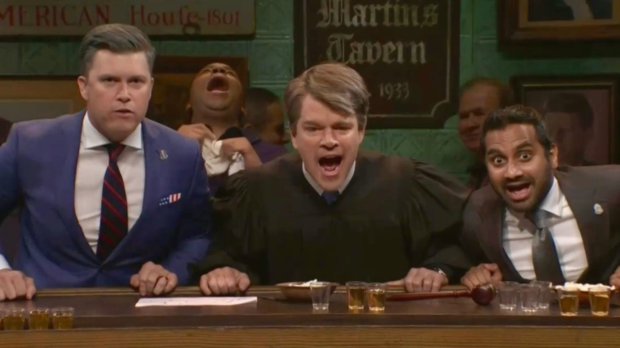 SNL Cold Open: Damon's Brett Kavanaugh & Ansari's Kash Patel Return