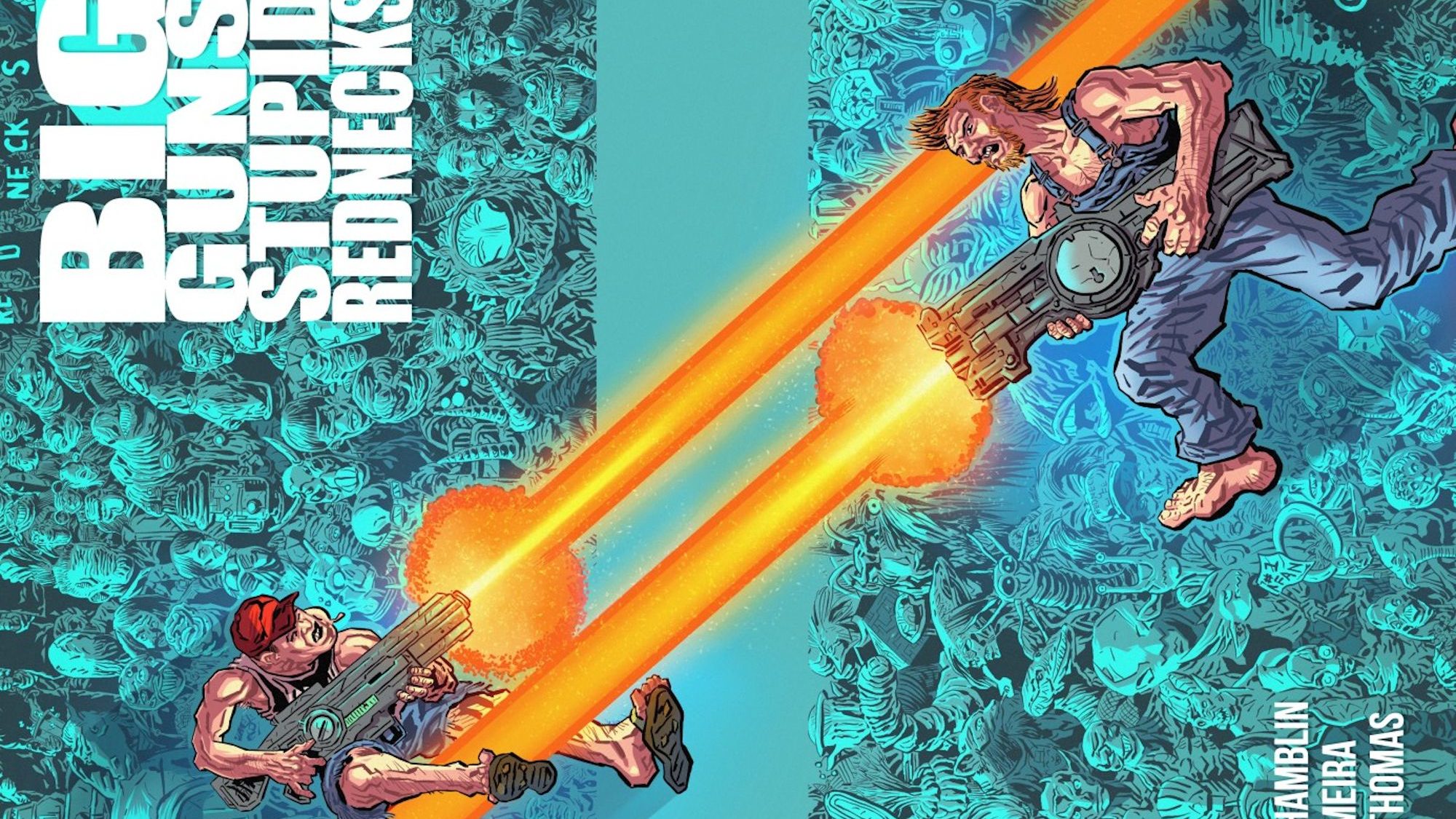 Big Guns Stupid Rednecks in Source Point Press July 2026 Full Solicits