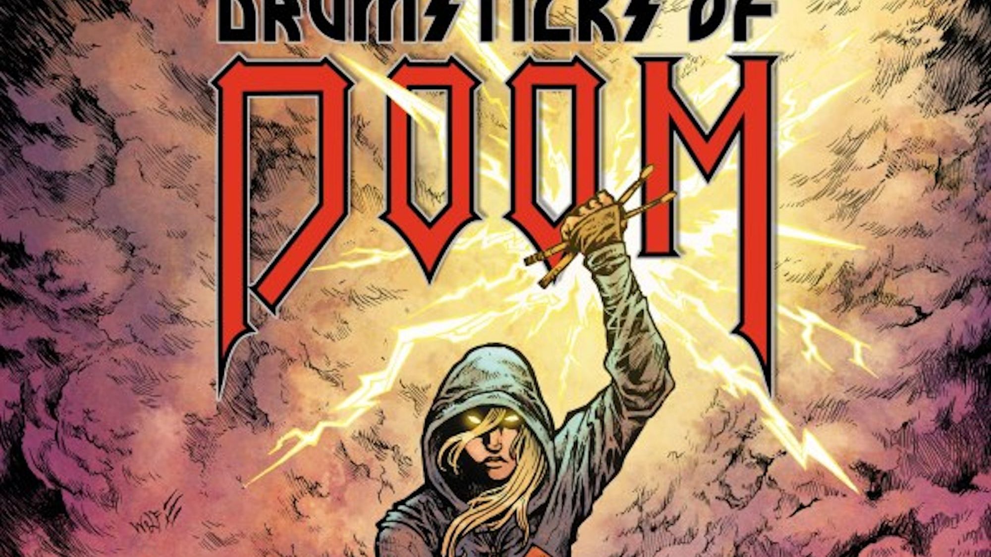 Pick Up Drumsticks Of Doom in Part-Time Comix July 2026 Full Solicits