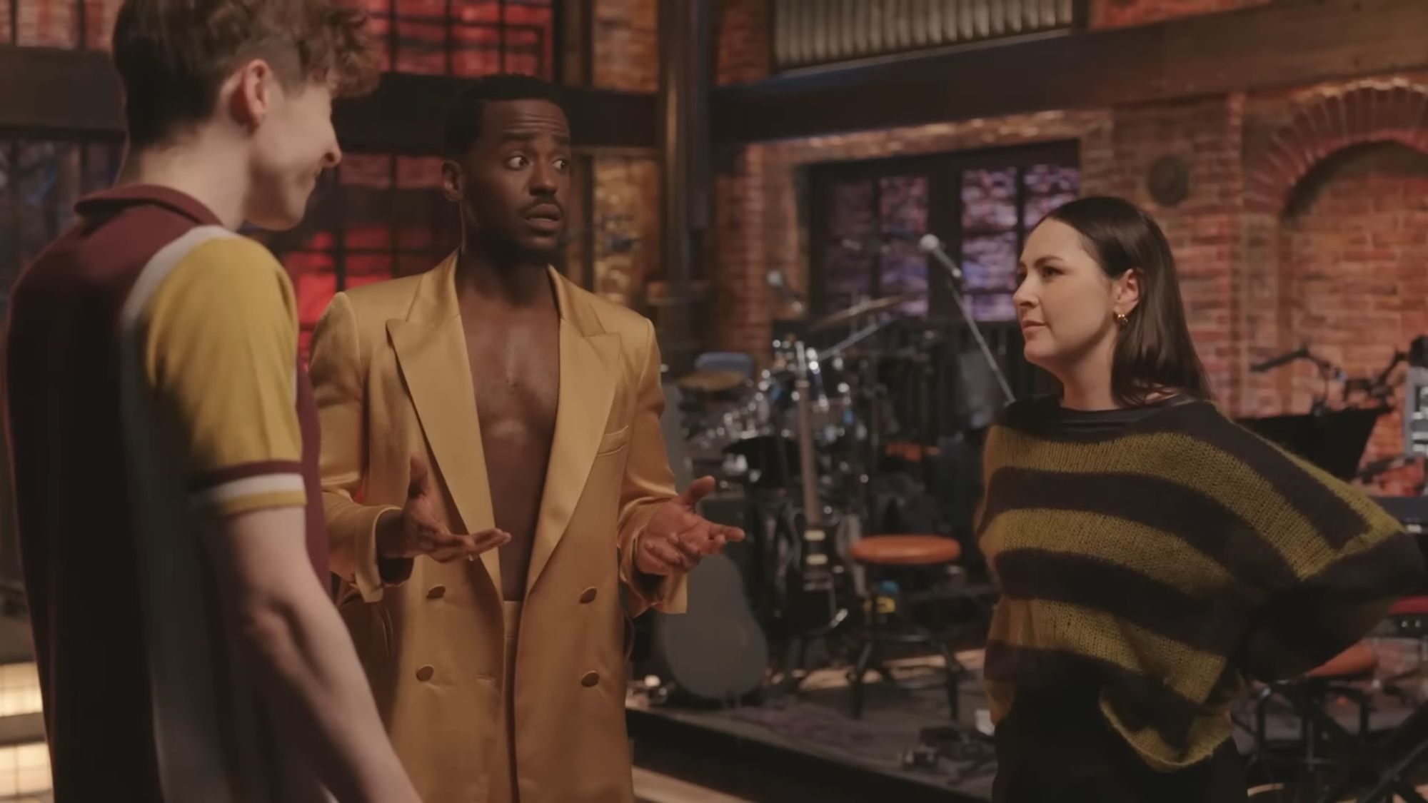 SNL UK Cast, Host Ncuti Gatwa Check In From Season Finale Table Read