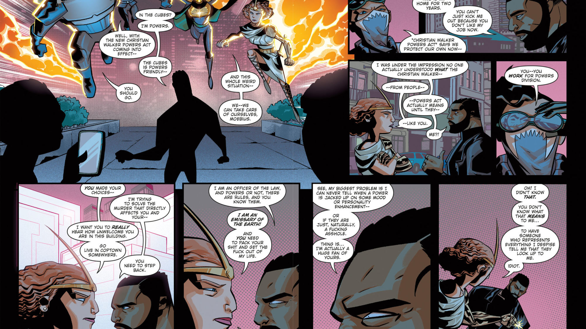 Powers 25 #9 Preview: The Powers Act Gets Bloody