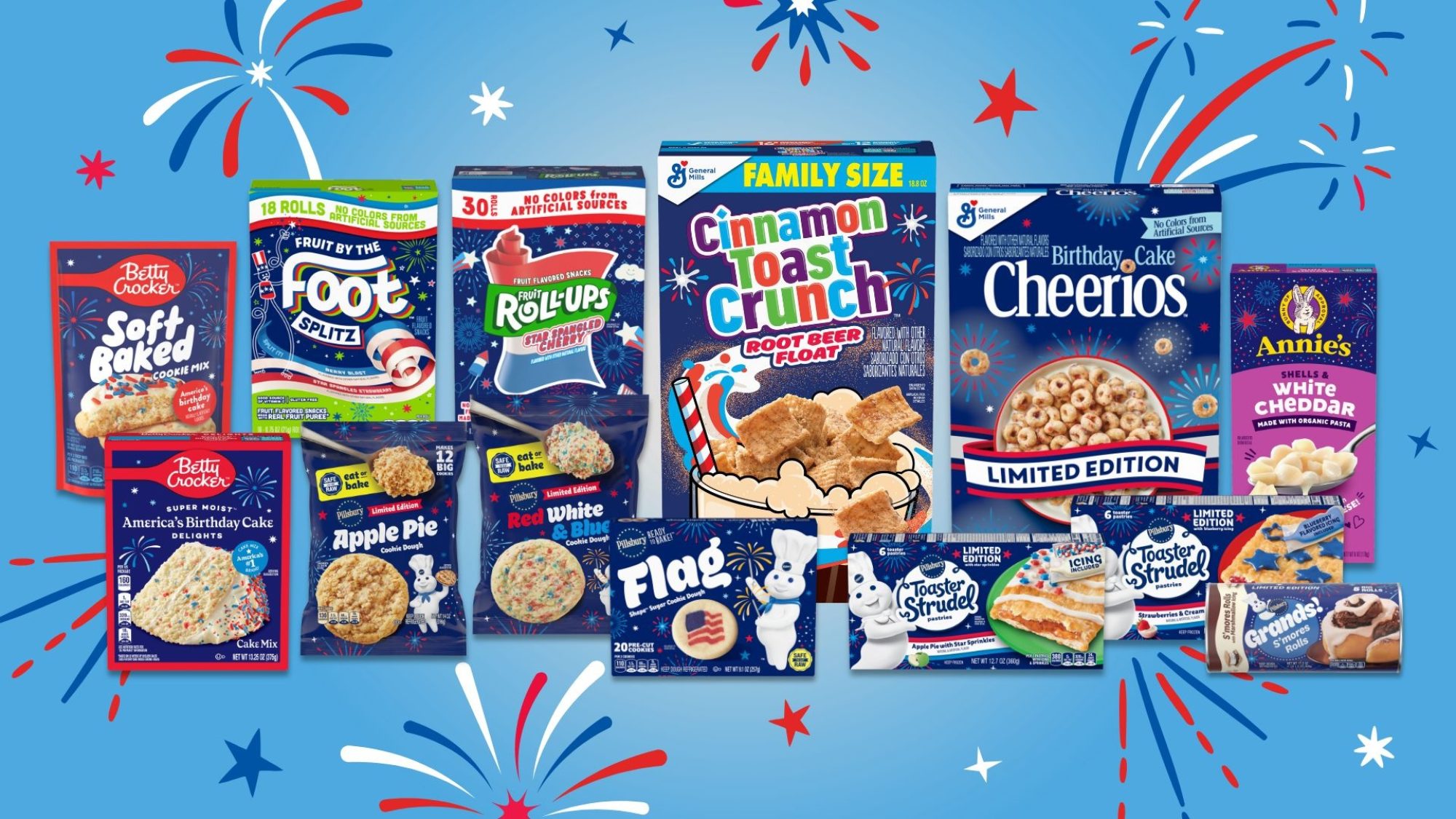 General Mills Drops Multiple New Items For America's 250th