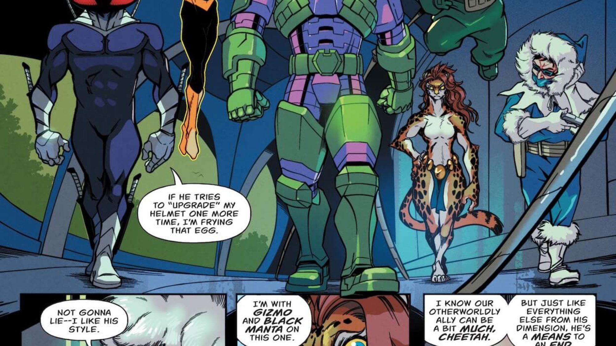 DC x Sonic the Hedgehog: The Metal Legion #2 Preview