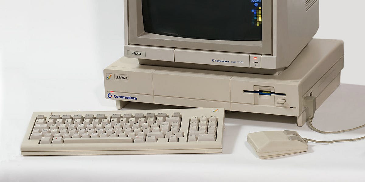 40 Years of the Amiga, from Commodore