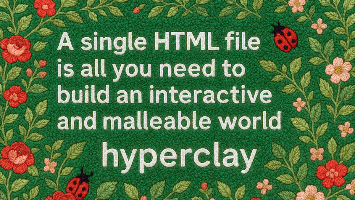 Hyperclay | Single-file HTML apps