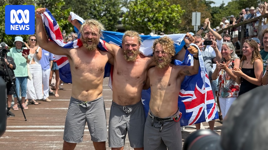 Scottish brothers finish mammoth row across Pacific Ocean after 139 days