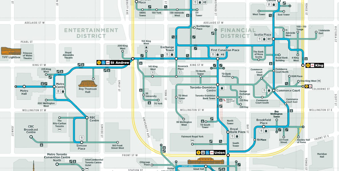 Toronto's underground labyrinth