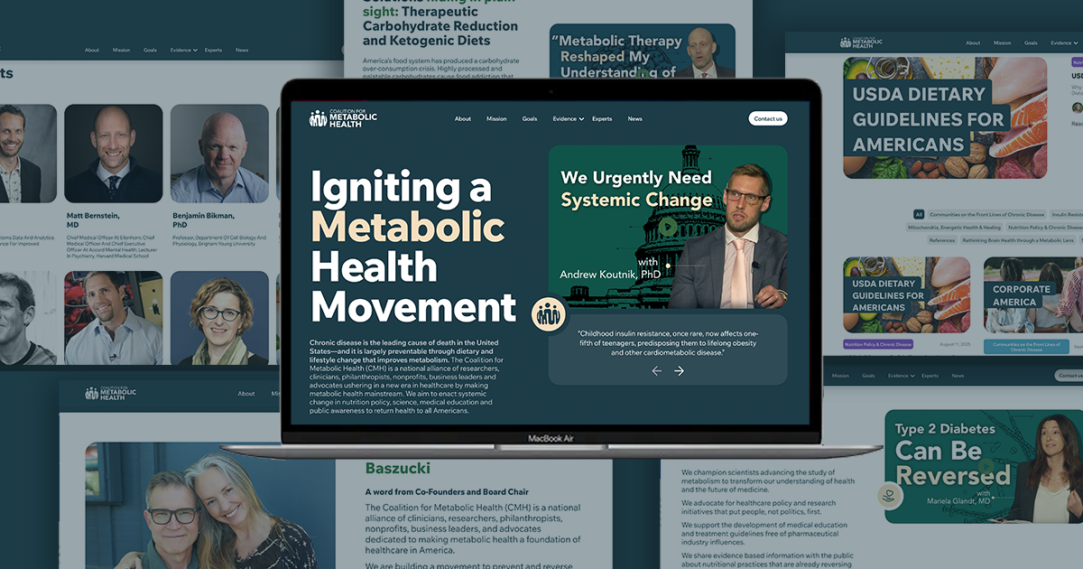 Coalition for Metabolic Health Launches as Part of $50 Million Investment to Tackle America's Health Crisis - Coalition for Metabolic Health