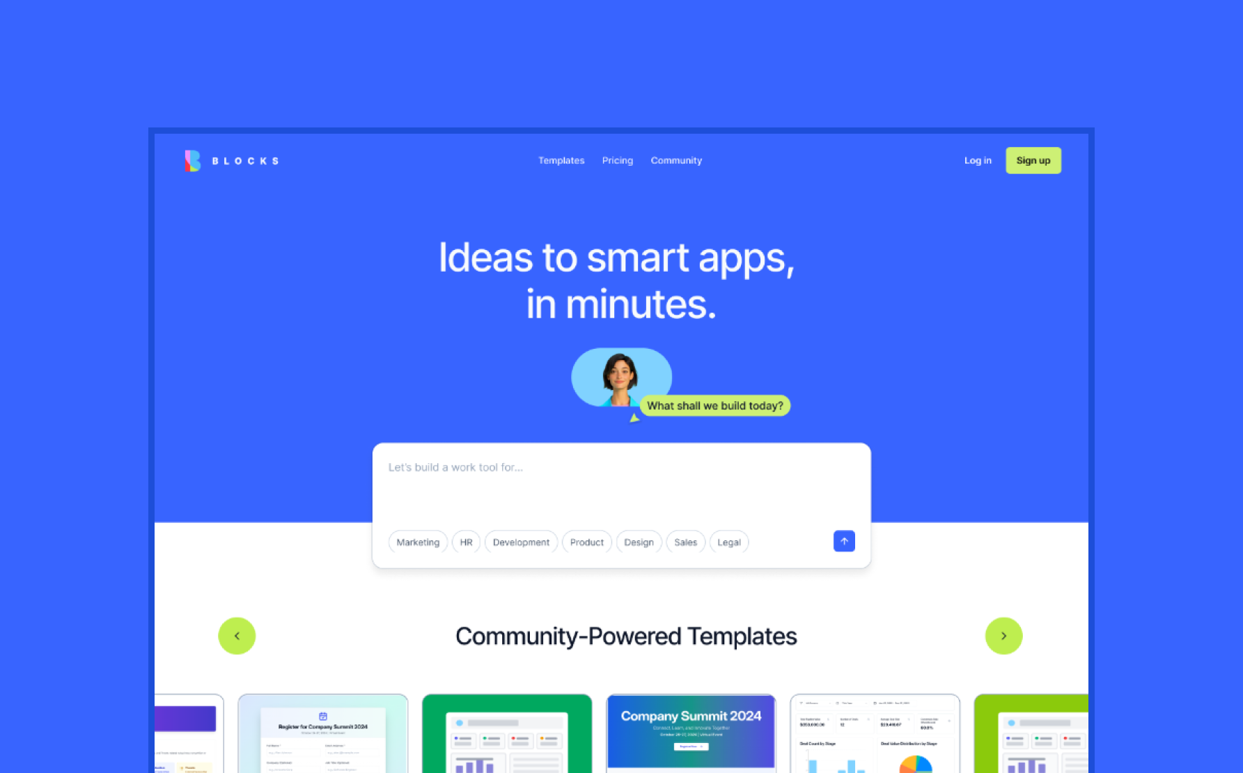 Blocks Website