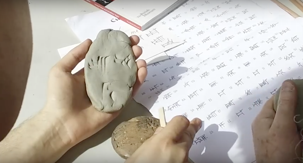 How to Write in Cuneiform, the Oldest Writing System in the World: A Short Introduction