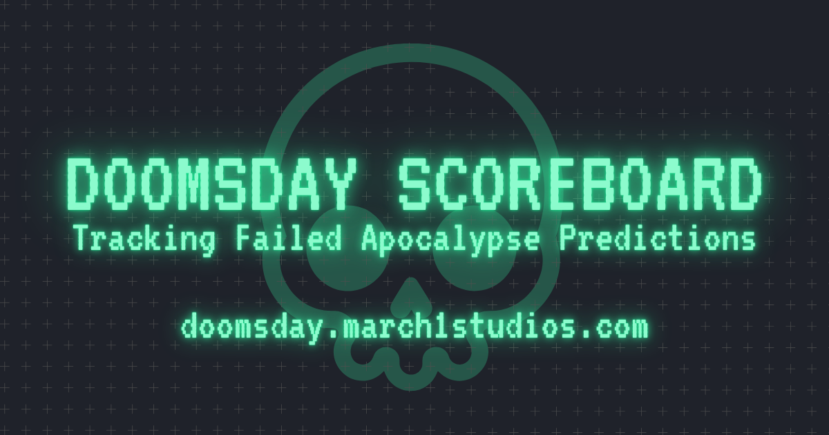 Doomsday Scoreboard