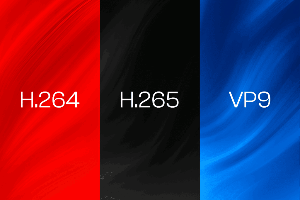H.264 vs H.265 vs VP9. How to Choose the Right Codec in 2025?