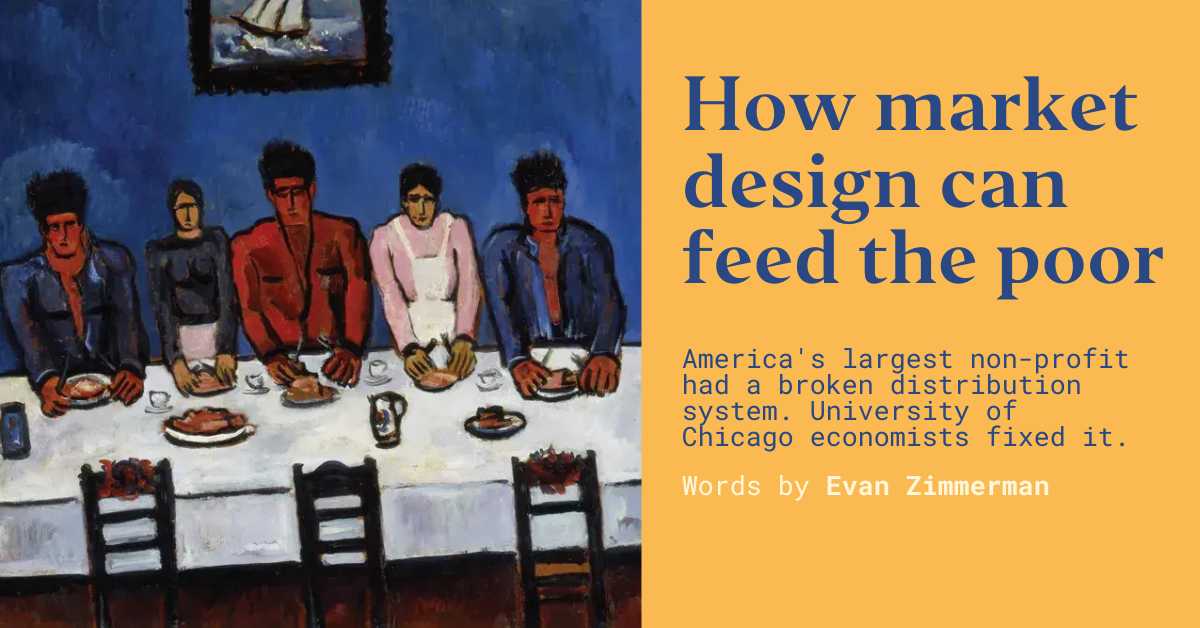 How market design can feed the poor