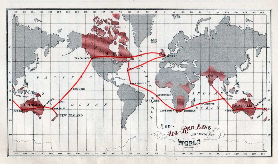 The British Empire's Resilient Subsea Telegraph Network