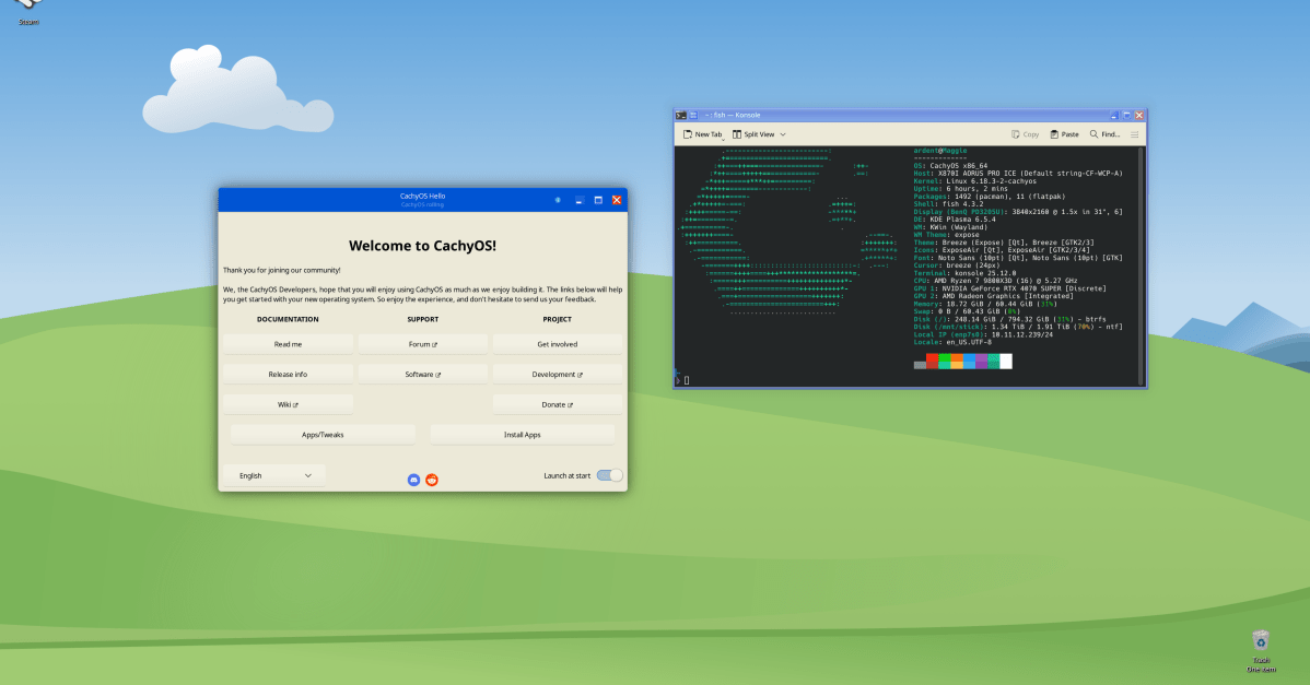 I replaced Windows with Linux and everything’s going great