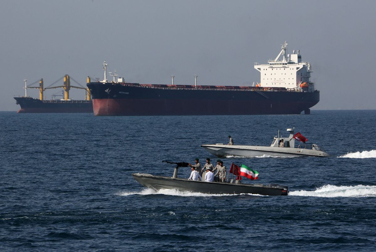 Iran oil revenue soars as it's the only exporter out of Hormuz