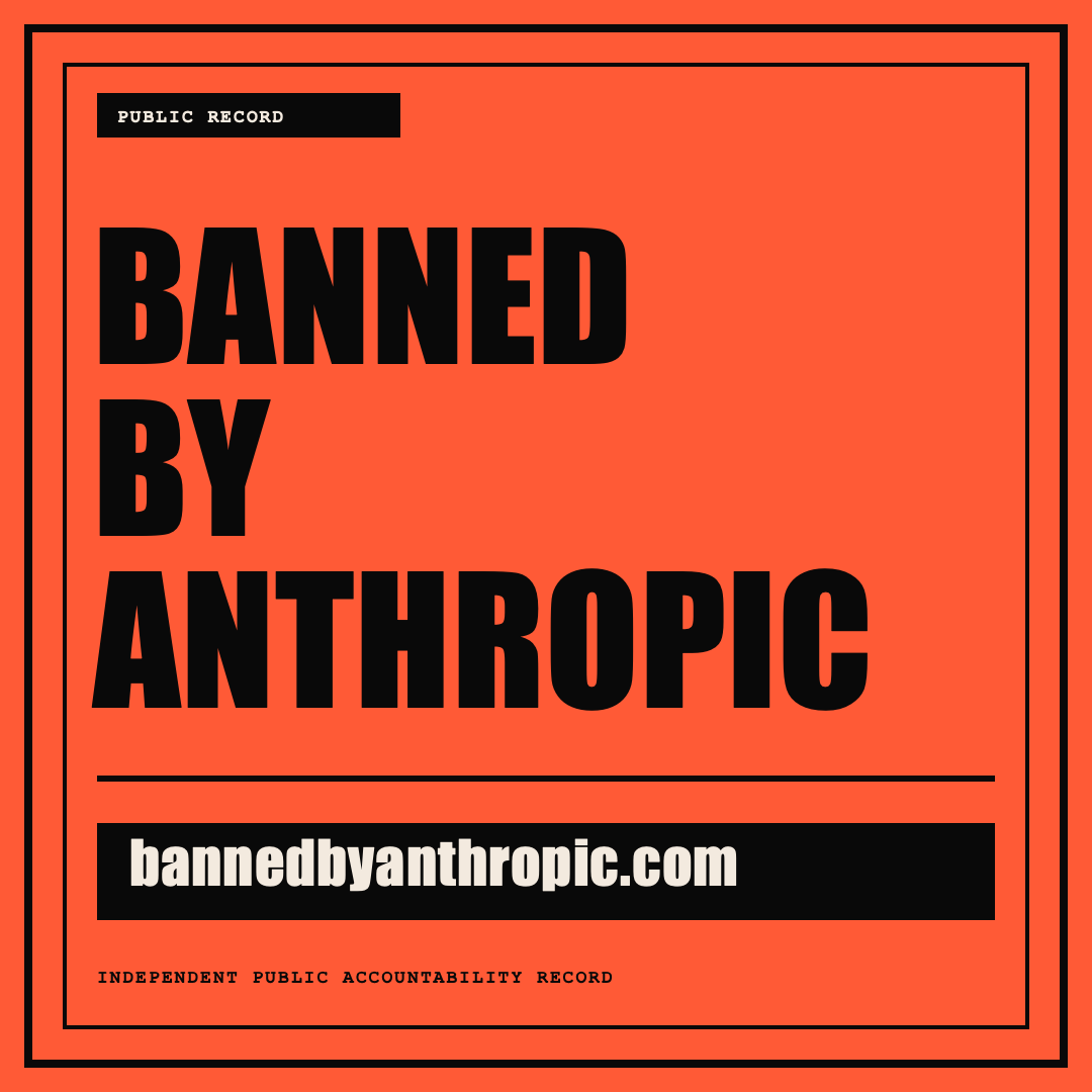 BANNED BY ANTHROPIC | Petition for Manual Review and Fair Appeals