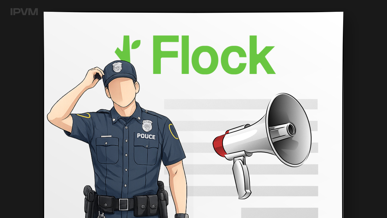 Flock Holding Closed Police Conference, Requires Police Consent for Marketing