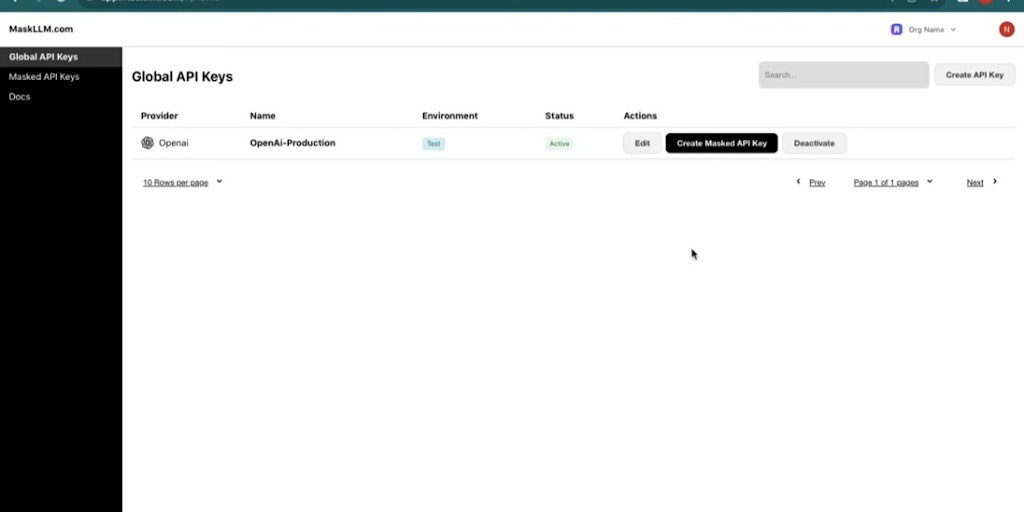 MaskLLM: Mask your LLM APIs for secure rotation and logging | Product Hunt