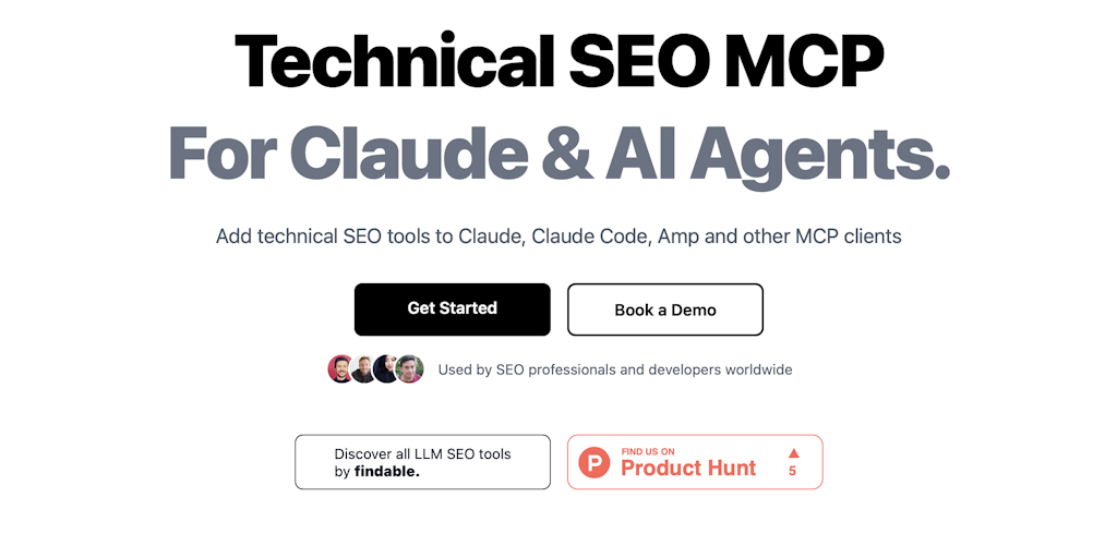 Technical SEO MCP: Run technical SEO in Claude, Claude Code, Amp, LM Studio … | Product Hunt