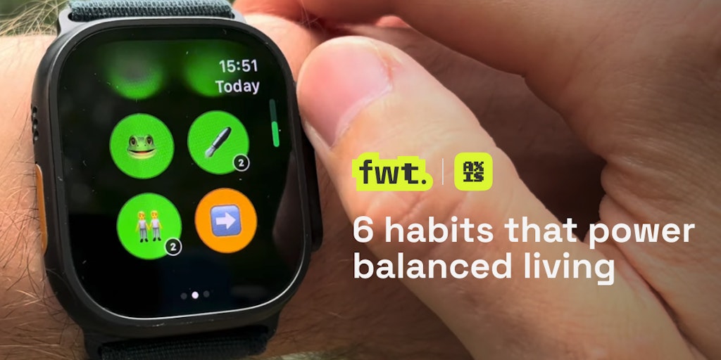 fwt. axis: 6 habits that power balanced living | Product Hunt