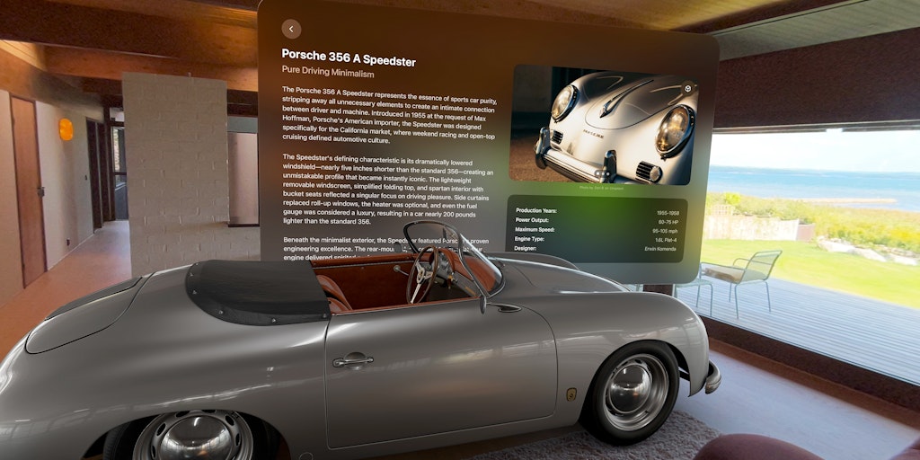 Caradise for Apple Vision Pro: The Spatial Car Museum | Product Hunt