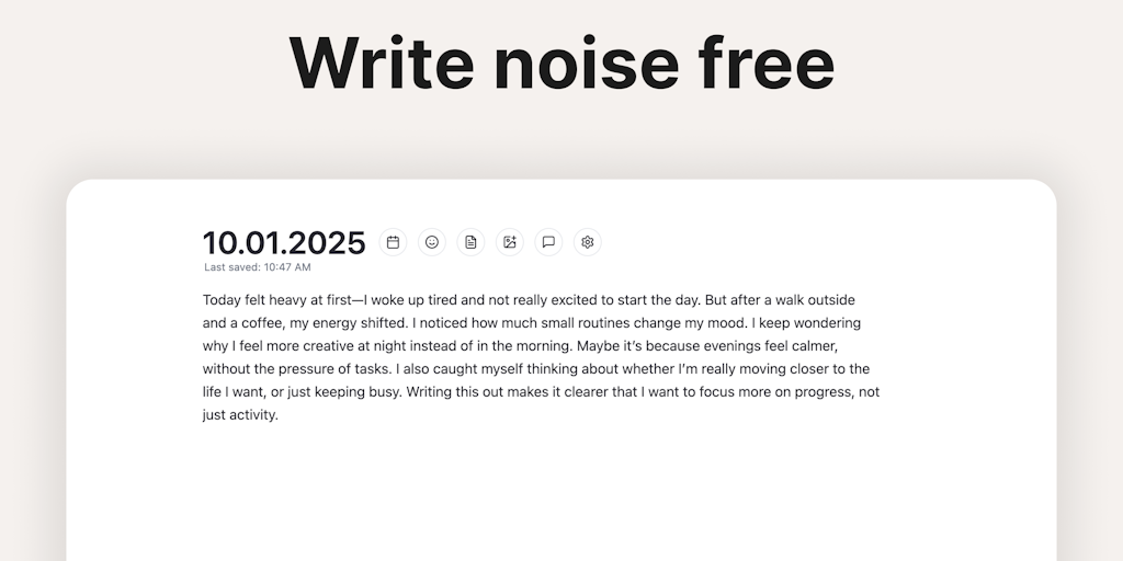 MeSoul: A journal that answers your questions based on your words | Product Hunt