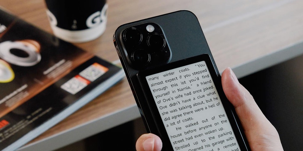 Xteink X4: Ultra light, magnetic E-reader that attaches to your phone | Product Hunt