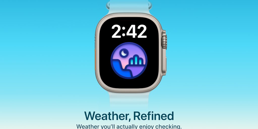 Weather mini for Apple Watch: Your personal weather cards | Product Hunt