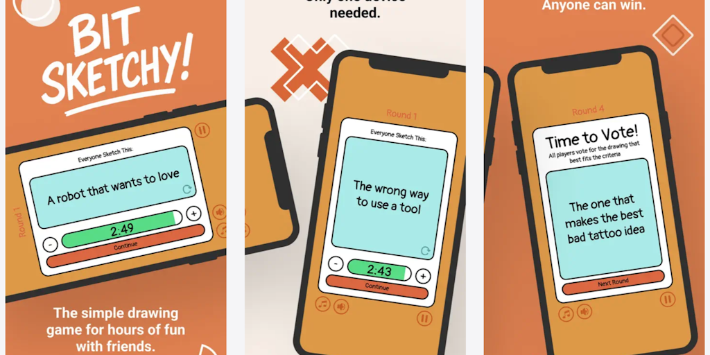 Bit Sketchy!: A simple drawing party game where no skill is required | Product Hunt