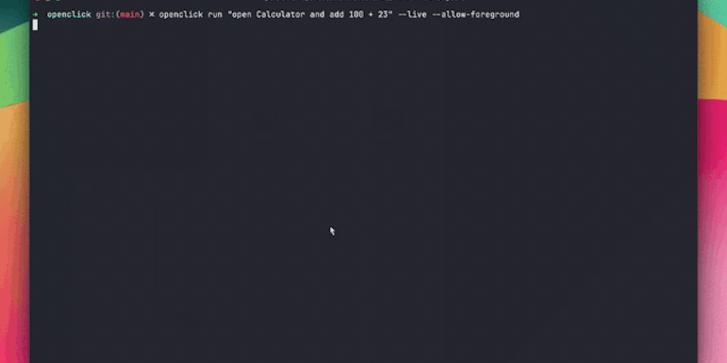 macOS agent that turns prompts into automated clicks - Openclick | Product Hunt