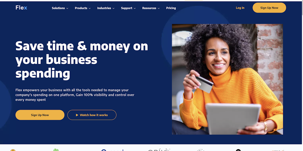 Business spend management with cards and approvals | Flex Finance | Product Hunt