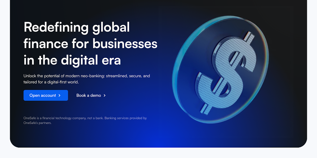 Global corporate cards for Web3 companies - OneSafe - Corporate Cards | Product Hunt