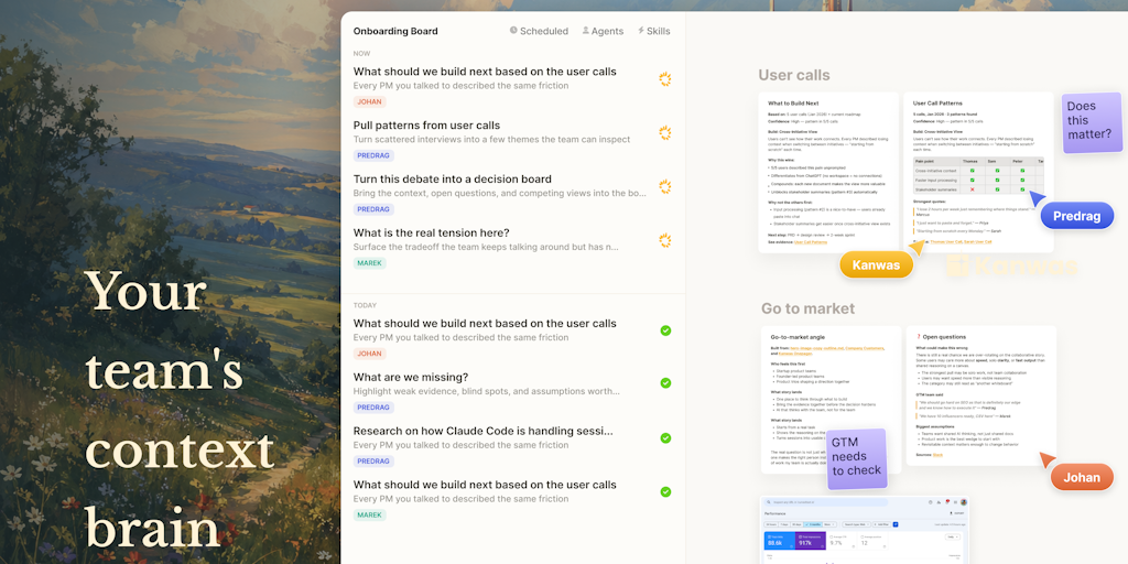 Kanwas | Open-Source Brain For Your Team | Product Hunt