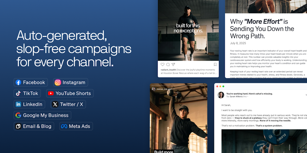 Blaze | Marketing, Done for You | Product Hunt