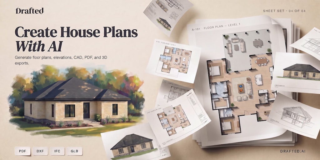 Drafted: Design a home instantly with AI | Product Hunt