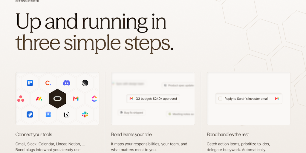 Bond: The AI to-do list that does itself | Product Hunt