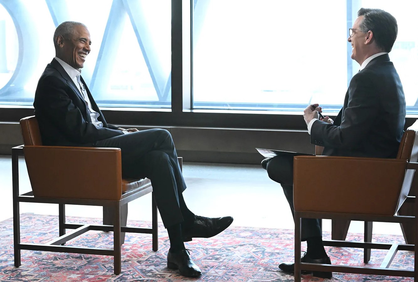 Barack Obama Suggests Stephen Colbert Would Be a Better President Than ‘Some Folks’