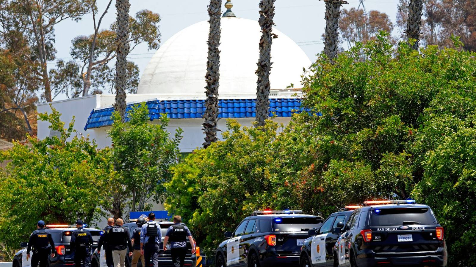 3 Killed and 2 Suspects Found Dead in San Diego Mosque Shooting