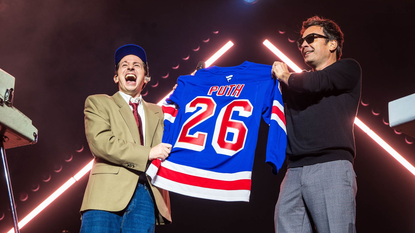 Charlie Puth Brings Out Busta Rhymes, Art Garfunkel, Jimmy Fallon for MSG Victory Lap